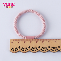 Élastiques à cheveux simples et épais en tube, attaches pour cheveux en caoutchouc, accessoires de coiffure DIY, vente en gros pour fabricants