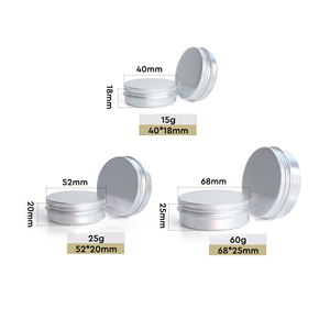 Tùy Chỉnh Nhãn Sinh Thái Thân Thiện Với Nhôm Jar Cho Hình Xăm Chăm Sóc Sau Kem Bao Bì Mỹ Phẩm Kem Jar Bao Bì Chăm Sóc Da <span class=keywords><strong>Container</strong></span> - Product Image 2