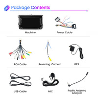 Autoradio multimédia Android avec GPS et CarPlay pour VW Golf 5 6 Polo Passat B6 B7 CC Skoda Jetta 7 pouces