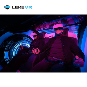 Simulateur de cinéma LEKE VR à <span class=keywords><strong>2</strong></span> places, machine de réalité virtuelle, centre de jeux de réalité virtuelle, simulateur de chaise à œufs en mouvement 9D VR - Product Image 3