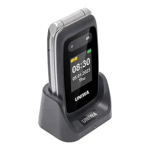 2.4/1.77 ''Double écran grand bouton <span class=keywords><strong>4G</strong></span> clavier Flip <span class=keywords><strong>Senior</strong></span> petit <span class=keywords><strong>téléphone</strong></span> portable - Product Image 1