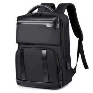 <span class=keywords><strong>Mochila</strong></span> para Portátil Impermeable con Doble Cierre, Diseño Elegante para Oficina, Negocios, Logotipo Personalizado y Puerto USB - Product Image 1