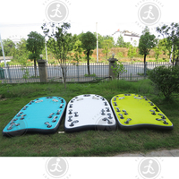 Grand panneau gonflable de tapis flottant d'eau de traîneau de sauvetage Planche gonflable de sauvetage de traîneau de jet-ski