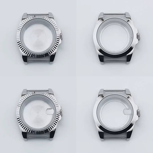 <span class=keywords><strong>39</strong></span>/36mm Silbernes Uhrengehäuse für NH35 NH34 NH36 ETA2824 Uhrwerk Saphirglas Uhrenteile - Product Image 6