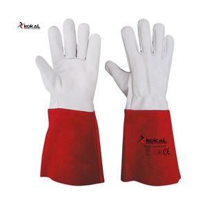 Gants de soudage en peau de chèvre/vache de qualité supérieure Gants de travail Pakistan - Product Image 1