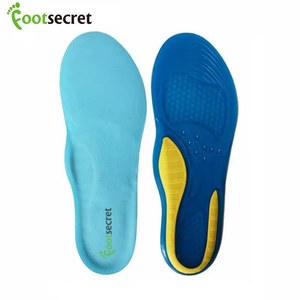 Ammortizzatore Comfort massaggiante supporto arco <span class=keywords><strong>Gel</strong></span> corsa sportiva suole antiscivolo per calzature solette per scarpe - Product Image 4