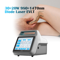 Evlt Evla Phlebologie Coagulation 50W 980nm 1470nm Varices Endoveineuses