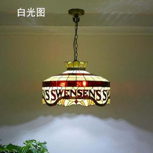 Lámpara de Araña de Estilo Europeo de 20 Pulgadas, Diseño Vintage Tiffany con Vidrio de Colores y Motivos de Frutas, Ideal para Restaurantes y Comedores, Directo de Fábrica en China - Product Image 2