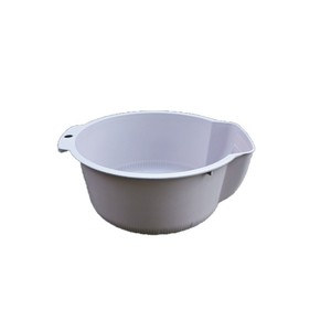Égouttoir rond en plastique avec couvercle en PP, panier de rangement ménager pour la cuisine, idéal pour laver les fruits, les légumes et le riz - Product Image 5
