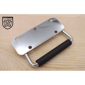 ด้ามจับกล่องเครื่องมือเหล็กชุบโครเมียมแบบพับได้ Anwang ขนาด 140 มม. - Product Image 4