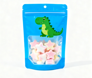 Bolsa con Cierre Hermético de Tres Lados para Envasado de Alimentos, Impresión Digital, Bolsas Redondas a Prueba de Humedad - Product Image 6