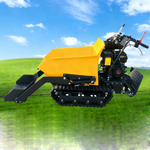 Mini-dumper chenillé chinois <span class=keywords><strong>à</strong></span> benne basculante haute pour déchets - Product Image 2