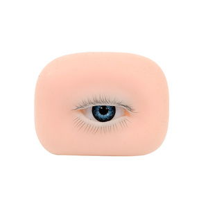 Nouvelle Tête <span class=keywords><strong>de</strong></span> Mannequin Réaliste en Silicone à <span class=keywords><strong>Yeux</strong></span> Ouverts pour l'Entraînement et <span class=keywords><strong>la</strong></span> Pratique des Extensions <span class=keywords><strong>de</strong></span> Cils – Modèle pour Débutants - Product Image 5