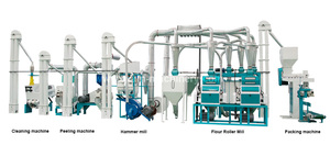 เครื่องโม่แป้งโฮลวีต20 30ตันเครื่องโม่แป้งข้าวฟ่างข้าวสาร - Product Image 3