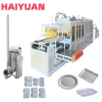 Récipient alimentaire en mousse de Chine faisant la machine Machine à mousse PS plaque de boîte à déjeuner jetable petite machine de découpe de formage sous vide automatique