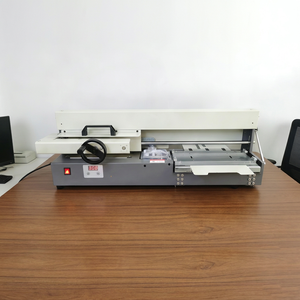 Desktop Manuelle Klebebindemaschine A4-Format Kleine Metallkonstruktion Kompaktes Bürogerät - Product Image 1