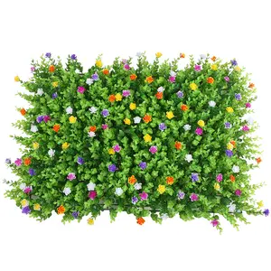 New Design Artificial Eucalyptus Leaves Garden Wall Hedge Grass Fence For Office Home Decoration