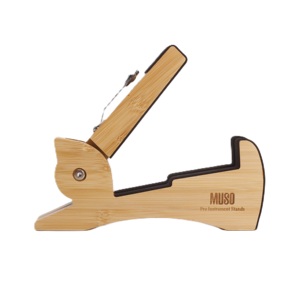 US Patent Custom Triple Acoustic Guitar <strong>Amp</strong> Display <strong>Stand</strong> Foldable Wooden Bamboo Hanger Support Violin <strong>Stand</strong> for Strings - Product Image 4