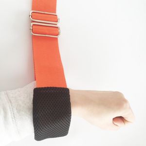 2 pièces, nouvelle sangle de levage et de déplacement, sangles de transport de meubles, sangles de poignet, équipe de déménageurs, transport plus facile, matériau PP orange, capacité de charge de 500 kg - Product Image 3