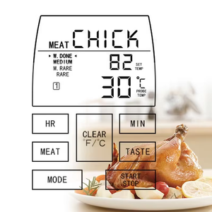 Termómetro Inteligente Inalámbrico para Carne 2026 SW con Pantalla LCD Grande, para Pollo, Pavo, Uso en Interiores y Exteriores, para una Medición Perfecta - Product Image 1