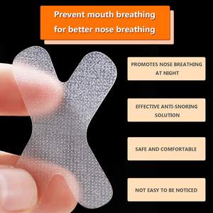 Bande adhésive buccale douce avancée pour la respiration nasale pendant le sommeil nocturne, la respiration buccale et le <span class=keywords><strong>ronflement</strong></span> fort - Product Image 5