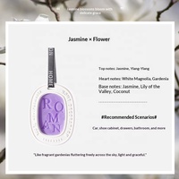Diffuseur de parfum ovale en plâtre écologique pour armoire, désodorisant longue durée pour la maison, cadeau idéal