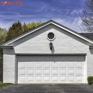 <span class=keywords><strong>Porte</strong></span> <span class=keywords><strong>de</strong></span> <span class=keywords><strong>garage</strong></span> sectionnelle moderne à grain <span class=keywords><strong>de</strong></span> bois avec fenêtre artistique, taille personnalisée, <span class=keywords><strong>porte</strong></span> basculante, Super Usine - Product Image 2