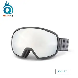 Europe and America Hot Sell lunettes de soleil ski men women anti fog spherical ski goggles for snowmobile