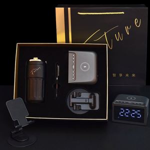 Customizable Luxury 2-in-1 316 Stainless Steel Insulated Cup+Bluetooth Speaker+phone Holder+pen High-end Electronic Gift <b>Set</b> - Product Image 3