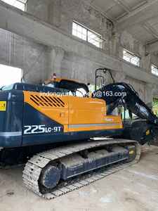 Excavatrices sur chenilles lourdes Hyundai 225LC-9S d'occasion de haute qualité, originales, fabriquées en Corée, en stock à Shanghai - Product Image 2