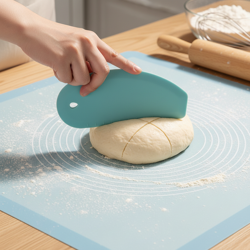 Multipurpose Dough Scraper Kitchen Pastry Cutter