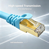 Câble Ethernet CAT5 en cuivre sans oxygène à paire torsadée, vente chaude, prix de gros abordable pour achat en vrac en usine
