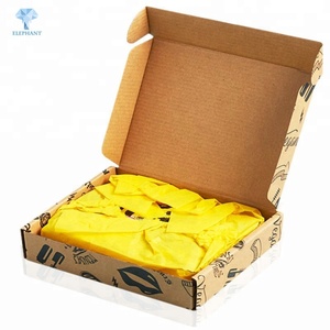 Boîte d'expédition cosmétique en carton ondulé kraft avec impression personnalisée - Product Image 2