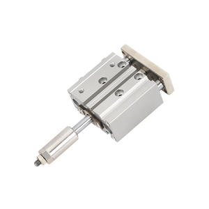 กระบอกสูบสามแกนแบบปรับระยะชักได้ พร้อมแกนนำทาง TCLJ/TCMJ12/16/20/25/32/40*30X50 75-30 โครงสร้างลูกสูบแบบสองทาง - Product Image 3