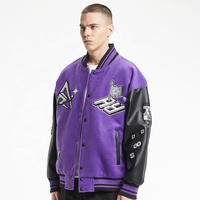 2025 hiver hommes chaud nouveau Logo personnalisé broderie patchs lettres veste