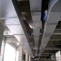 Panneau de conduit en fibre de verre ignifuge ASTM E84 USA, épaisseur 1 pouce, à bords rainurés, avec feuille d'aluminium et tissu en fibre de verre noir pour conduits CVC