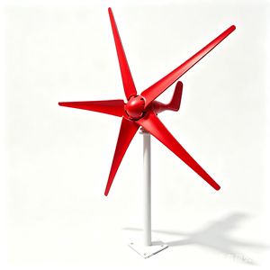 Éolienne à axe horizontal Leading Wind 500W, petite éolienne à 3/5/6 pales en fibre de nylon - Product Image 3