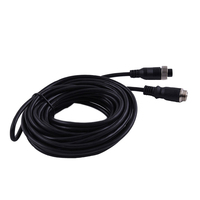 Câble d'alimentation à 4 broches Câble d'extension Connecteur aviation de 200 mètres pour accessoires de surveillance
