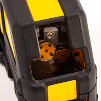 Niveau laser industriel 4D 16 lignes 2 points, horizontal et vertical à 360°, vert, sans fil, sur batterie, auto-nivelant, qualité DIY