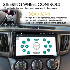 Autoradio multimédia Android 13 avec commande vocale IA, lecteur vidéo, stéréo et navigation GPS pour <span class=keywords><strong>Toyota</strong></span> <span class=keywords><strong>RAV4</strong></span> <span class=keywords><strong>2012</strong></span>-2018 - Product Image 3