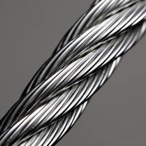 Стальной трос 1*7-2.1/2.<span class=keywords><strong>4</strong></span> из оцинкованной углеродистой стали, 2.1мм/2.<span class=keywords><strong>4</strong></span>мм, стандарт AISI, холоднокатаная сталь для резки и гибки - Product Image 3