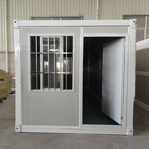 แผงโลหะแซนวิชพับได้ตู้คอนเทนเนอร์แบบ40ft 20ฟุตออกแบบได้ตามต้องการสีแบบทันสมัยติดตั้งได้อย่างรวดเร็วใช้งานกลางแจ้ง - Product Image 2