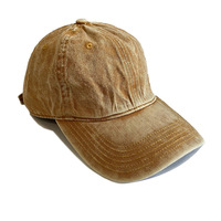 Casquette de baseball en jean délavé brodée sur mesure, style vintage vieilli, avec logo personnalisé, respirante, imperméable, sportive et formelle