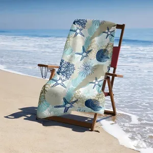 Serviette de plage en coton luxueuse de qualité supérieure, design tendance, durable, avec nom personnalisé, vente chaude - Product Image 4