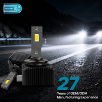 Ampoules de phare LED 55W D1/D3, fournisseur fiable, ampoules de conduite automobile haute puissance Canbus H7 H4 H11 D1 D3 D1S D2S