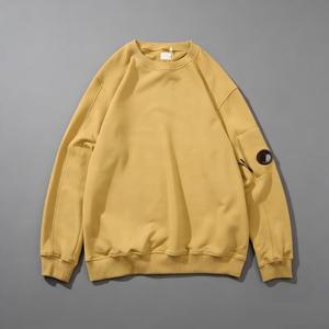 Felpa con Cappuccio da <span class=keywords><strong>Uomo</strong></span> in Cotone Pesante 350 Gsm, Design Innovativo, Vestibilità <span class=keywords><strong>Slim</strong></span>, Ricami 3D, Applicazioni in Strass, <span class=keywords><strong>Abbigliamento</strong></span> Personalizzato di Lusso - Product Image 5