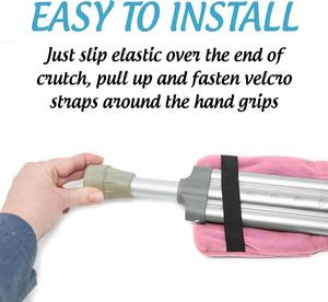 Muestra Gratuita de Almohadillas y Empuñaduras Premium para Muletas - Acolchado Cómodo, Transpirable y Lavable a Máquina para Adultos y Jóvenes, Bolsa para Muletas - Product Image 4