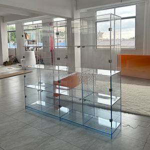 Prix de vente directe Vitrine en acrylique transparente multicouche au design moderne Décoration intérieure de luxe Présentoir en acrylique - Product Image 1