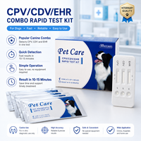 Hond CPV CDV EHR 3-in-1 snelle testkit Canine Parvovirus Distemper Ehrlichia test