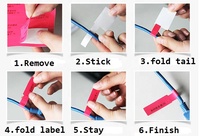 Étiquettes de câble A4 de couleur pour imprimantes à jet laser 30 feuilles 900 étiquettes de synthèse